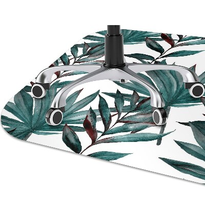 Tapete para escritório Ilustração tropical