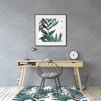 Tapete para escritório Ilustração tropical