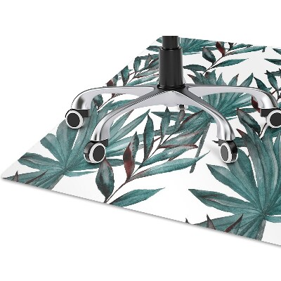 Tapete para escritório Ilustração tropical