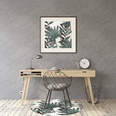 Tapete para escritório Ilustração tropical