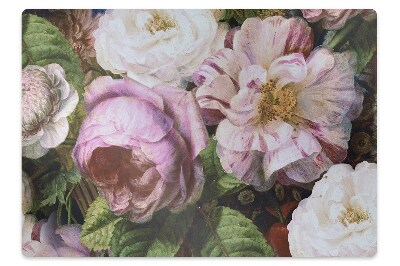 Tapete para cadeira de escritório Jardim de Rosas