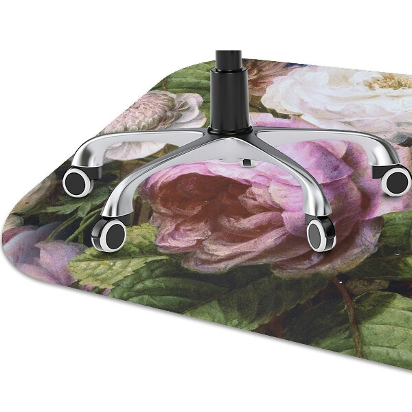 Tapete para cadeira de escritório Jardim de Rosas