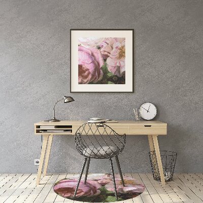 Tapete para cadeira de escritório Jardim de Rosas
