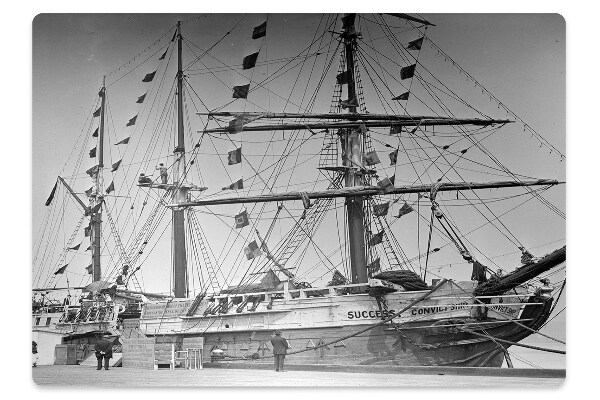 Tapete escritório Navio vintage