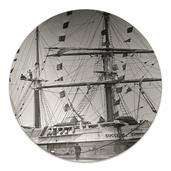 Tapete escritório Navio vintage