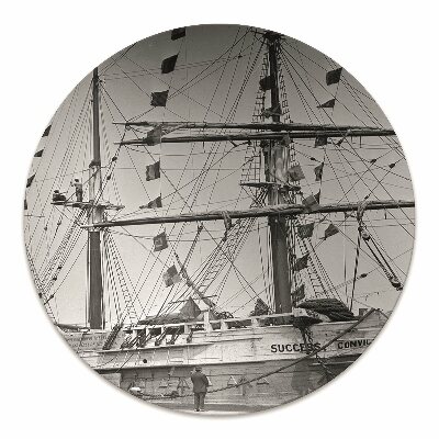Tapete escritório Navio vintage