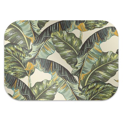 Tapete para escritório Folhas tropicais