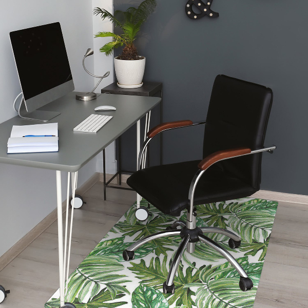 Tapete escritório Folhas tropicais