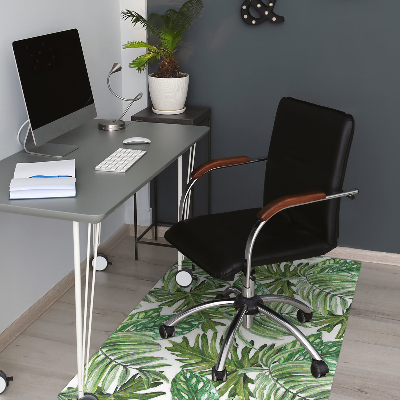Tapete escritório Folhas tropicais