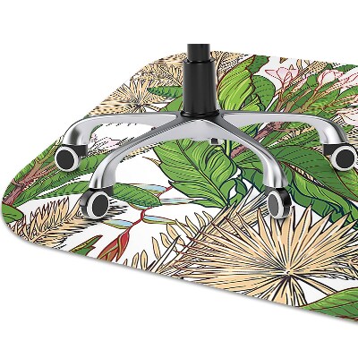 Tapete para cadeira de escritório Selva tropical