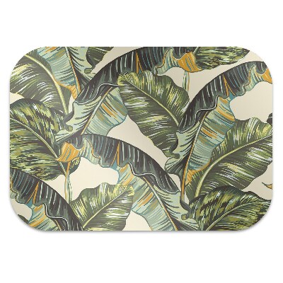 Tapete para escritório Folhas tropicais