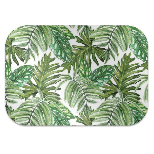 Tapete para escritório Folhas da selva