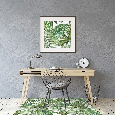 Tapete para escritório Folhas da selva