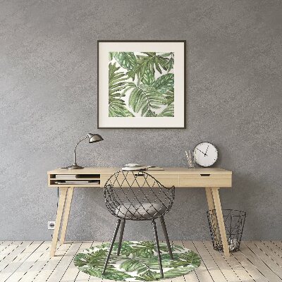 Tapete para escritório Folhas da selva