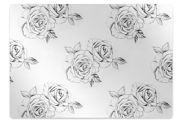 Tapete escritório Rosas