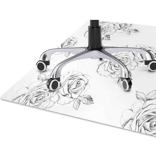 Tapete escritório Rosas
