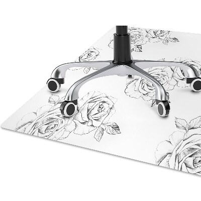 Tapete escritório Rosas
