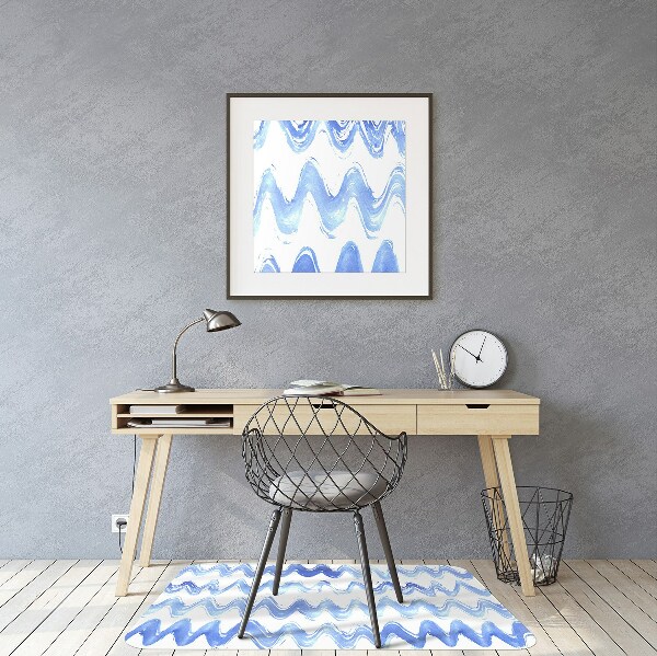 Tapete escritório Ondas de aquarela
