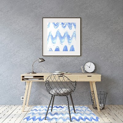 Tapete escritório Ondas de aquarela