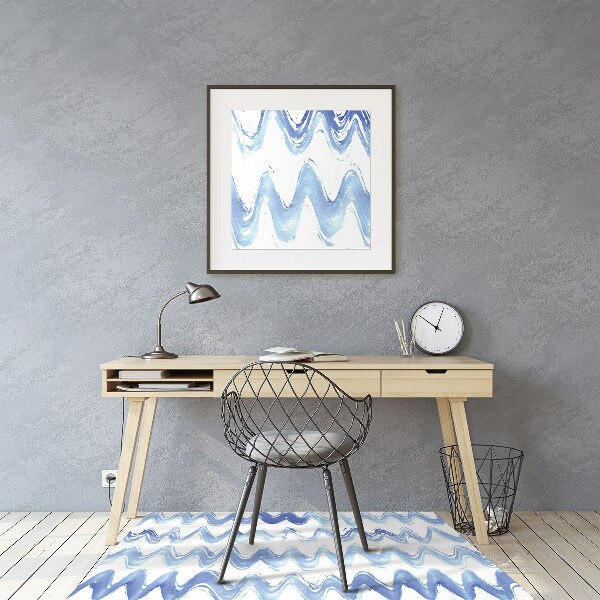 Tapete escritório Ondas de aquarela