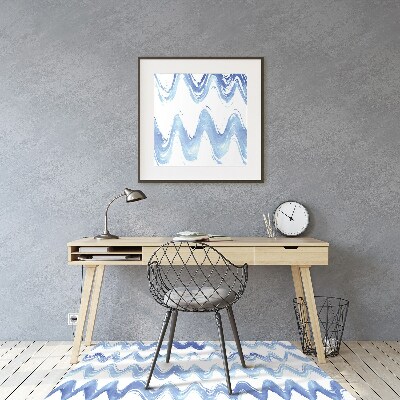 Tapete escritório Ondas de aquarela
