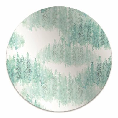 Tapete para cadeira de escritório Floresta Pintada