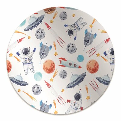 Tapete para cadeira de escritório Astronauta