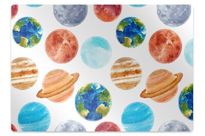 Tapete para escritório Planetas coloridos