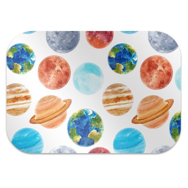 Tapete para escritório Planetas coloridos