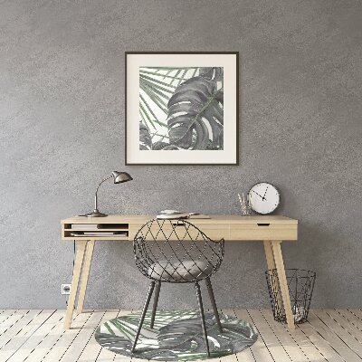 Tapete para cadeira de escritório Plantas exóticas