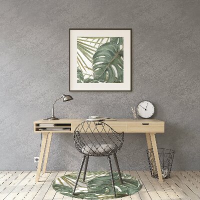 Tapete para cadeira de escritório Plantas exóticas
