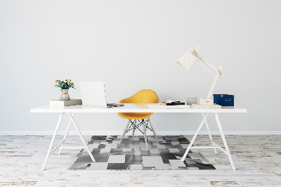 Tapete para cadeira de escritório Azulejos cinzas