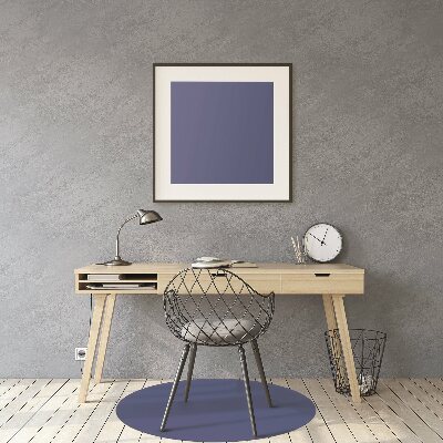 Tapete para cadeira de escritório Cor Azul