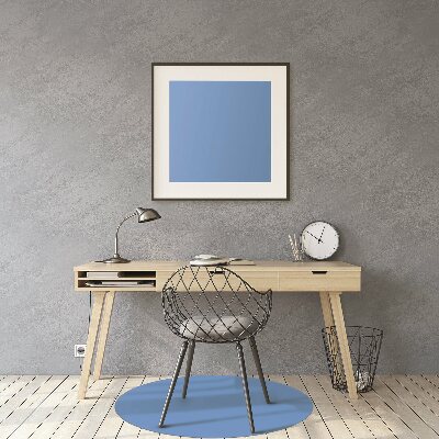 Tapete para cadeira de escritório Cor Azul