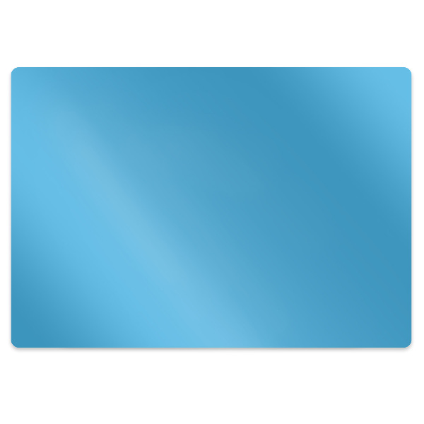 Tapete para cadeira de escritório Cor Azul claro