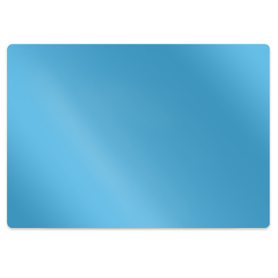 Tapete para cadeira de escritório Cor Azul claro