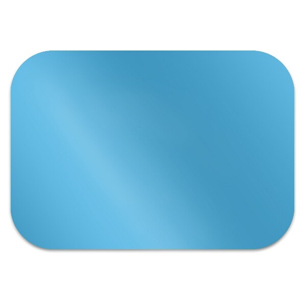 Tapete para cadeira de escritório Cor Azul claro