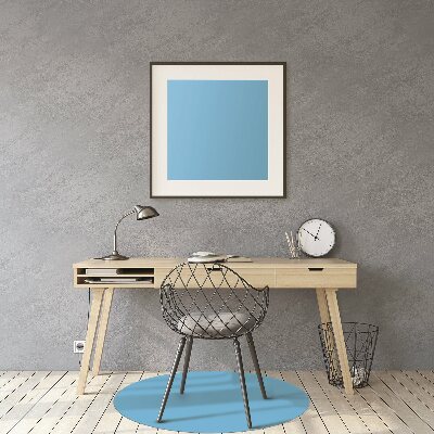 Tapete para cadeira de escritório Cor Azul claro