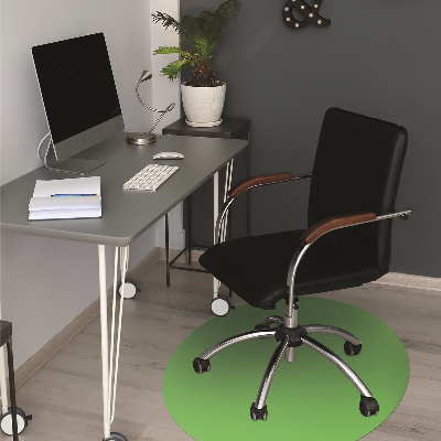 Tapete para cadeira de escritório Cor Amarelo-verde