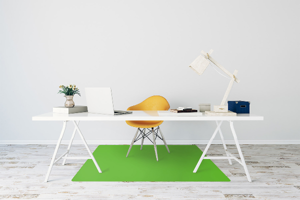 Tapete para cadeira de escritório Cor Amarelo-verde