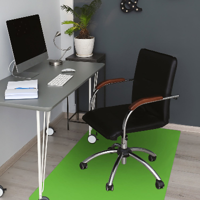Tapete para cadeira de escritório Cor Amarelo-verde