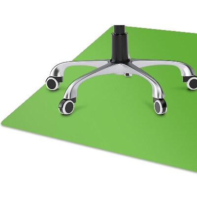 Tapete para cadeira de escritório Cor Amarelo-verde