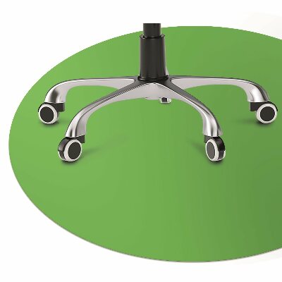 Tapete para cadeira de escritório Cor Amarelo-verde