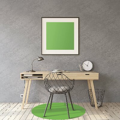Tapete para cadeira de escritório Cor Amarelo-verde