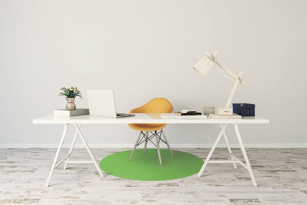 Tapete para cadeira de escritório Cor Amarelo-verde