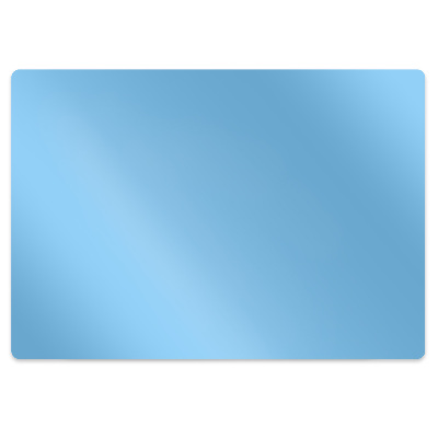 Tapete para cadeira de escritório Cor Azul Pastel