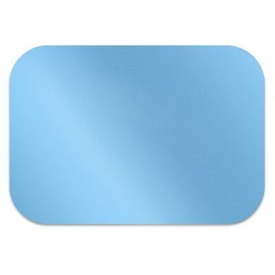 Tapete para cadeira de escritório Cor Azul Pastel