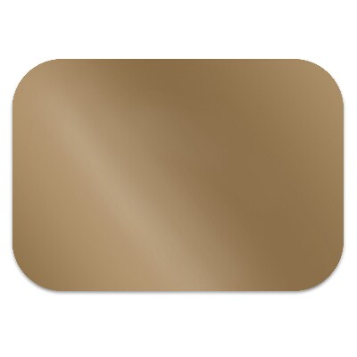Tapete para cadeira de escritório Cor Ouro