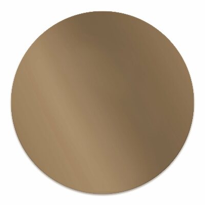 Tapete para cadeira de escritório Cor Ouro
