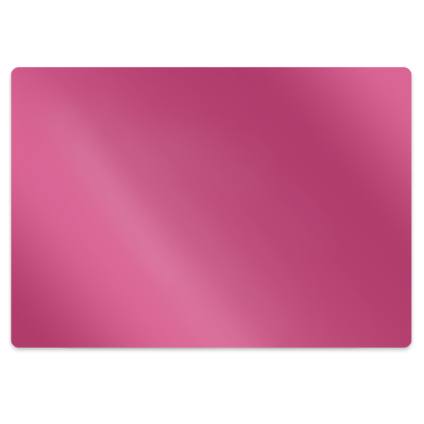 Tapete para cadeira de escritório Cor rosa